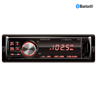 Auto radio, SAL VBT1000 4 x 45W, BT, FM, USB/SD/AUX, daljinski upravljač Red